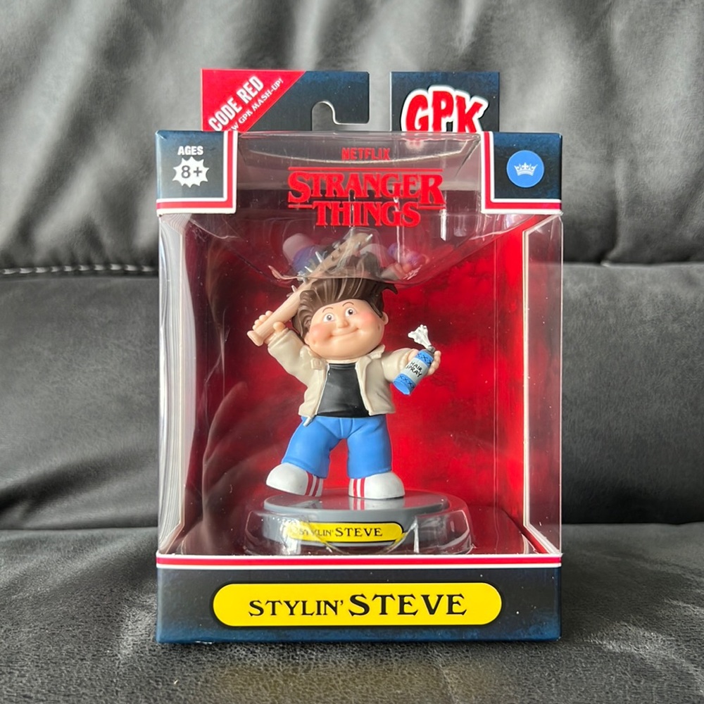 GPK x Stranger Things Topps Collectible Stylin’ Steve with Card